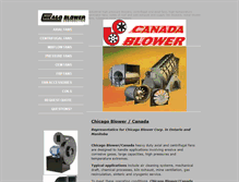 Tablet Screenshot of chicagoblowercanada.com